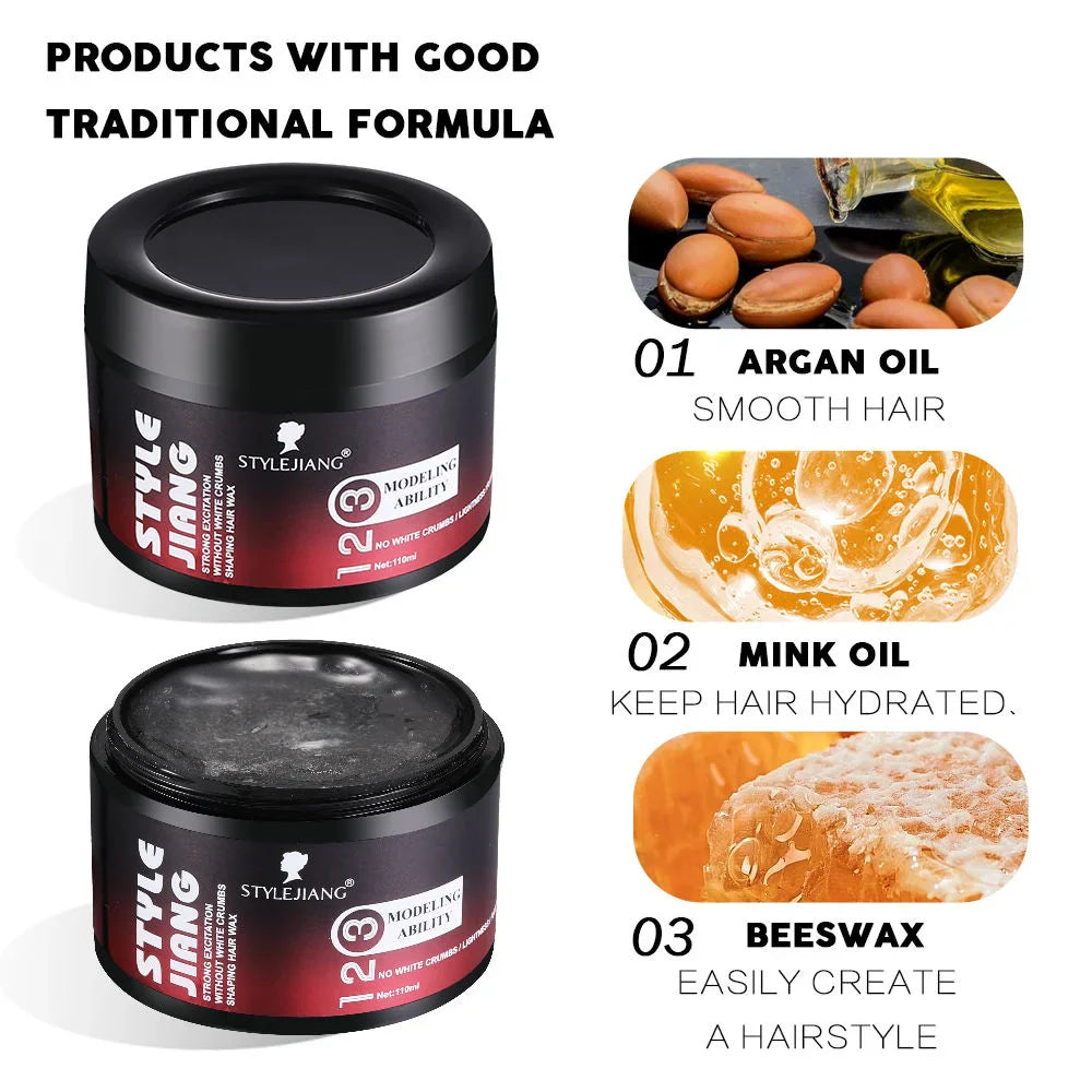Style Jiang hair styling gel wax - 110ml STYLE JIANG