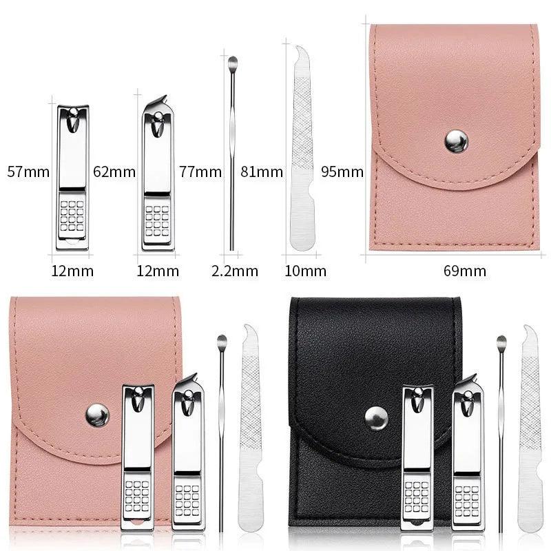 Stainless Steel Nail Clipper Cutter Set- 4Pcs Cosmia.pk