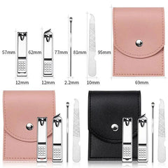 Stainless Steel Nail Clipper Cutter Set- 4Pcs Cosmia.pk