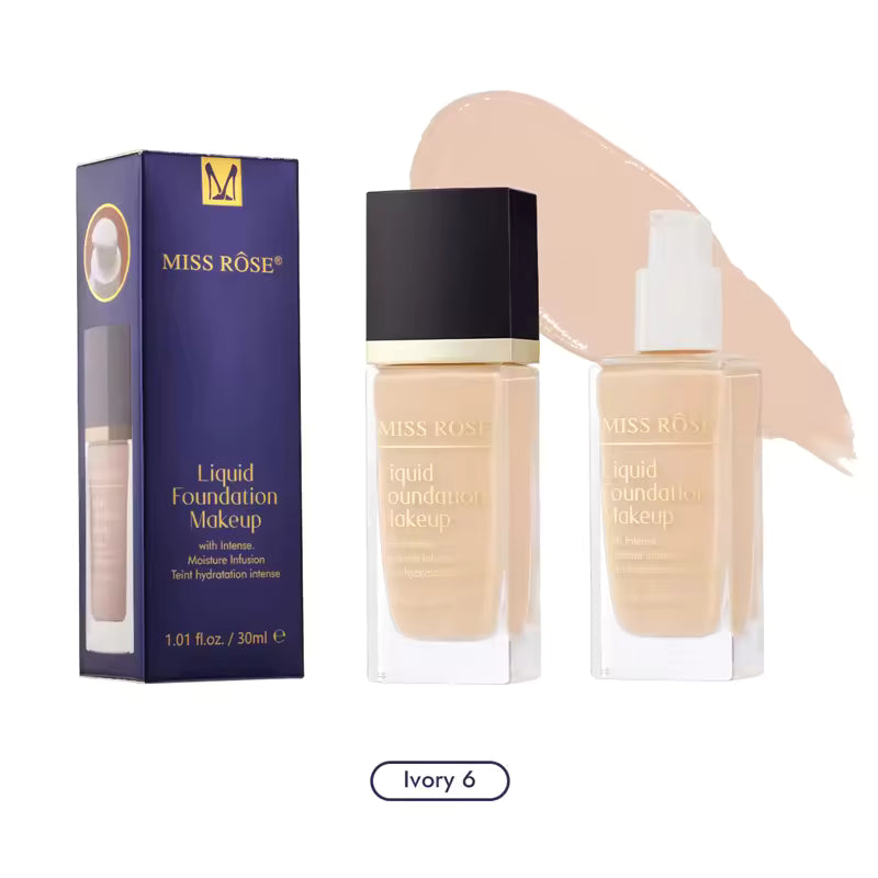 Miss Rose Liquid Makeup Foundation - 30ml Miss Rose