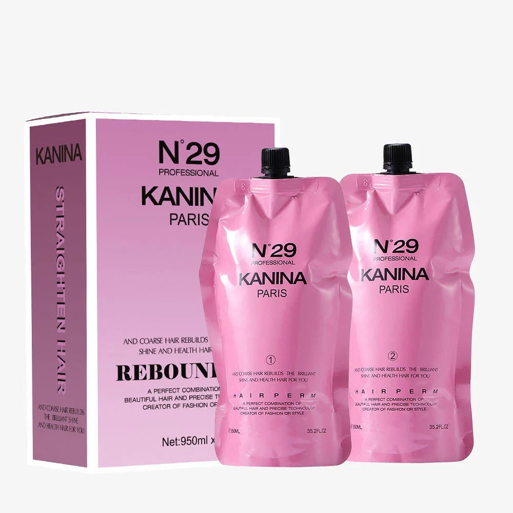Kanina N°29 Professional Rebonding Cream Permanent Hair Straightening Kanina