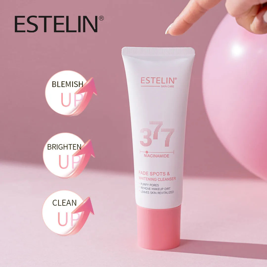 ESTELIN  Niacinamide Whitening Fade Spots Facial Cleanser - 120g Estelin