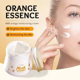 SADOER Orange Milk Vitamin C Face Cream – Whitening & Brightening Moisturizer