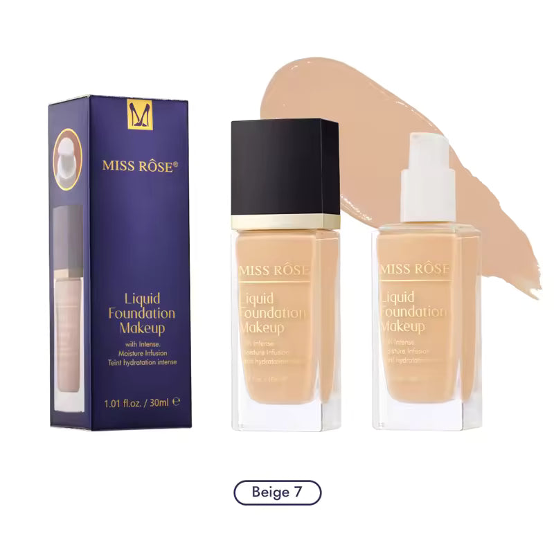 Miss Rose Liquid Makeup Foundation - 30ml Miss Rose