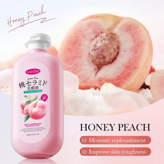 SADOER Organic Fruit Peach Body Lotion - 300ml Sadoer