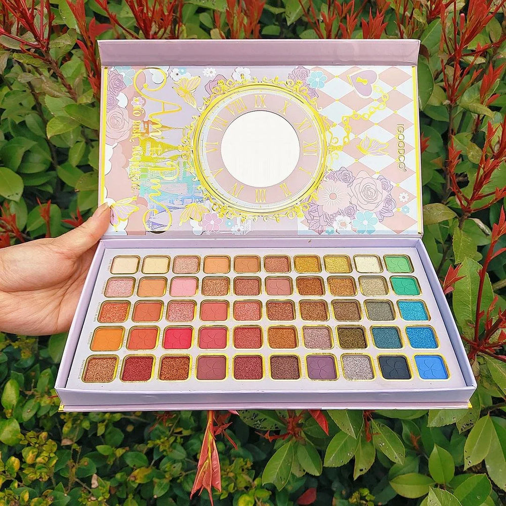 50 Colours Igoodco Am/Pm Book Eye Shadow Palette Igoodco