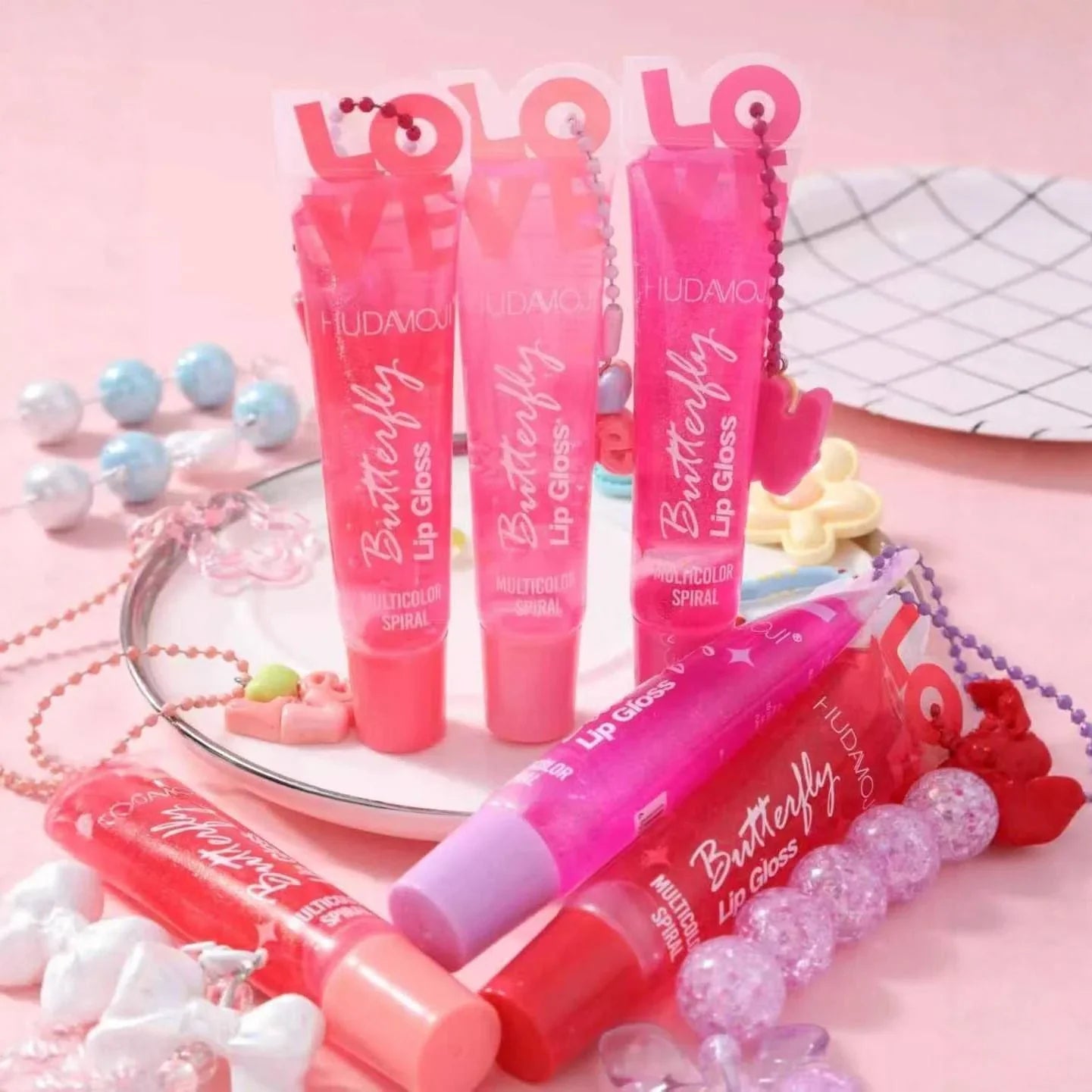 HUDAMOJI Pearlescent "Butterfly" Lip Gloss Hudamoji