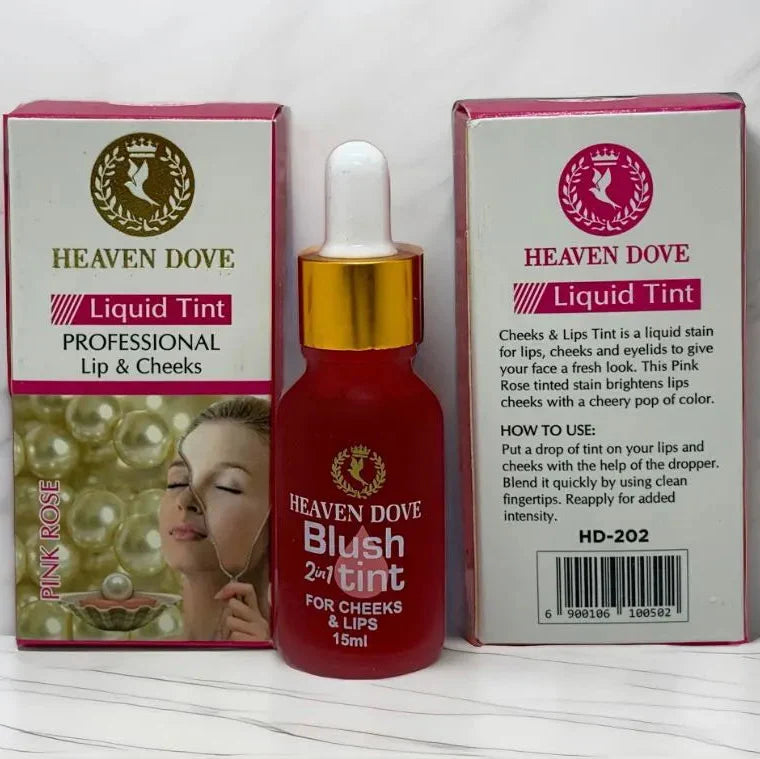 Heaven dove 2 in 1 blush + tint For lips and cheeks 15ml Heaven Dove