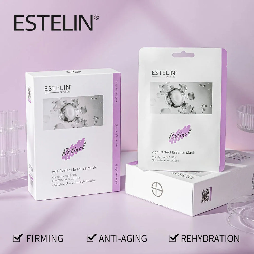 ESTELIN Retinol Age Perfect Reduce Wrinkle Face Mask - 25g Estelin
