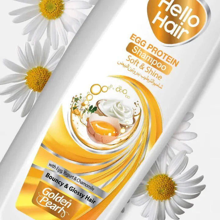 Golden Pearl Hello Hair - Egg Protein Shampoo Golden Pearl