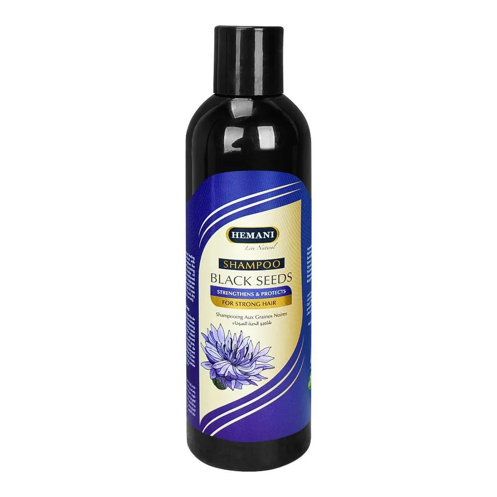 Hemani Black Seeds Shampoo, For Strong Hair - 350ml Hemani