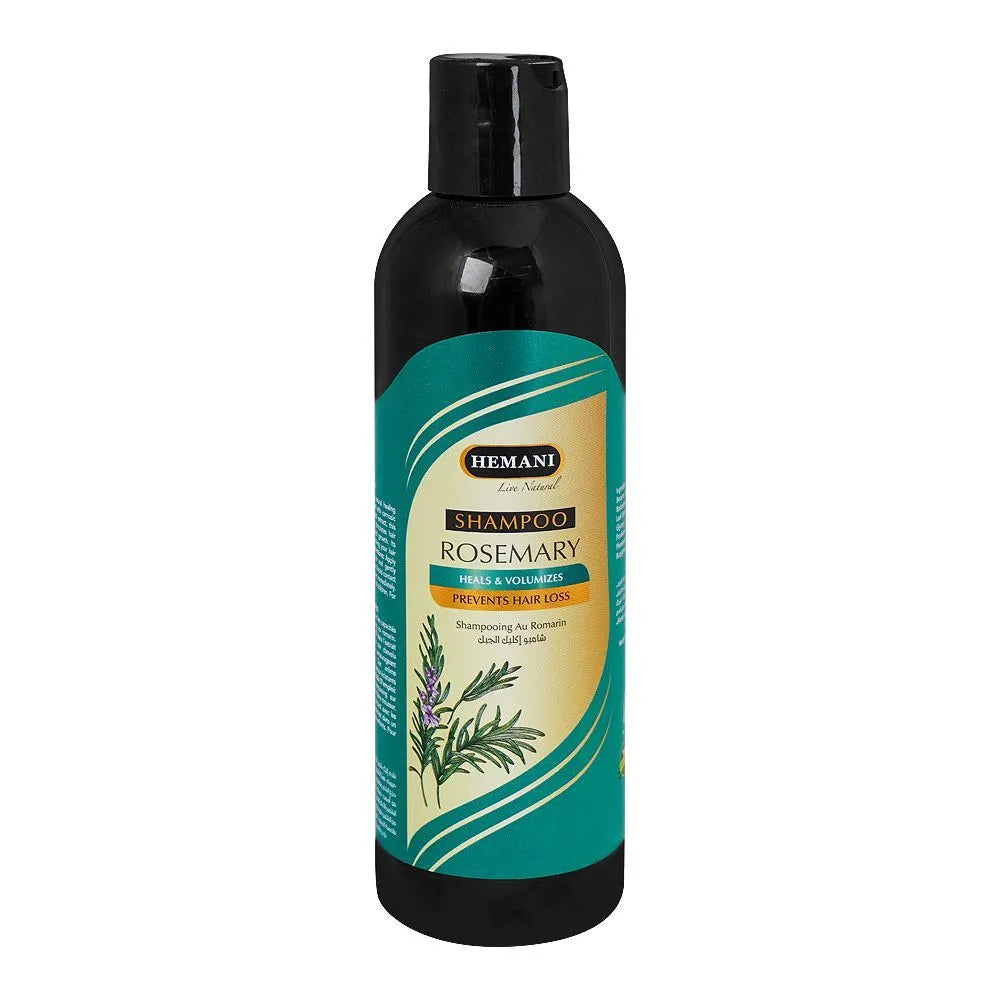 Hemani Rosemary Shampoo, Prevents Hair Loss -  350ml Hemani