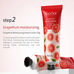 Sadoer Fruit Plant Extract Hand Cream (30gm Each) Sadoer