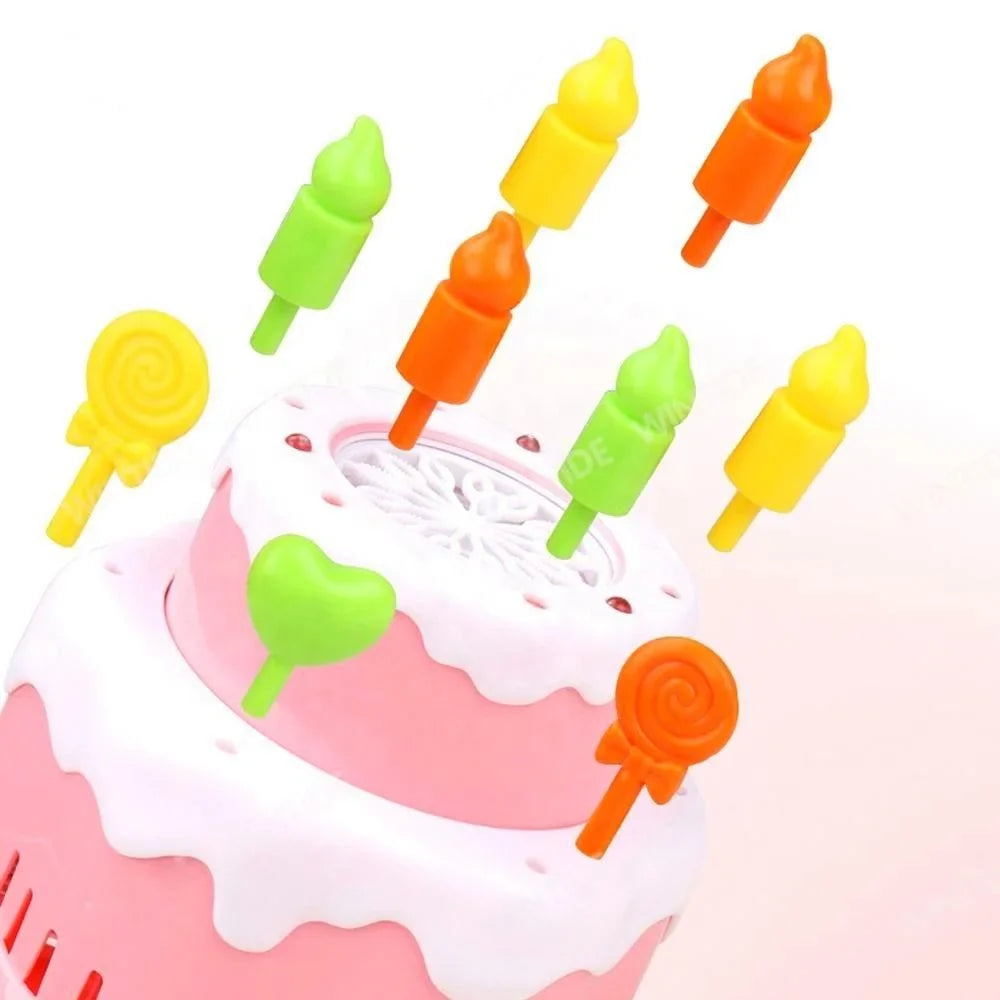 Birthday Moving Cake Bubble Machine Cosmia.pk