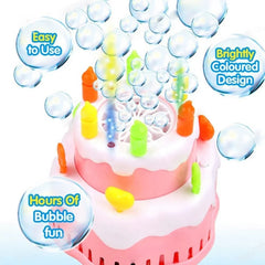 Birthday Moving Cake Bubble Machine Cosmia.pk