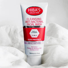 Hiba's Collection Cleansing Anti-Bacterial Facial Wash - 150ml Hiba's Collection