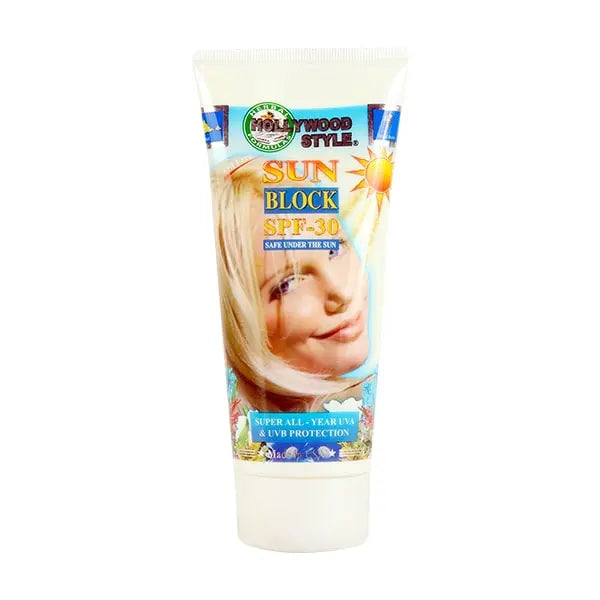 Hollywood Style SPF 30 Oil Free Sun Block - 150ml Hollywood Style