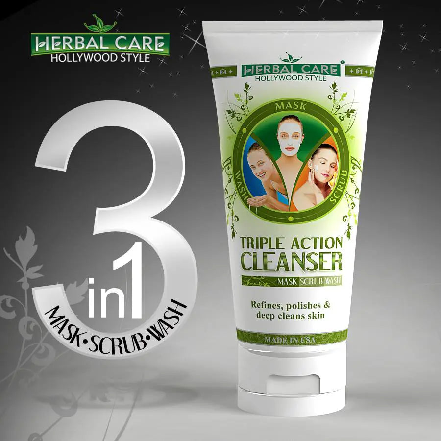 Hollywood Style Triple Action Cleanser - 150ml Hollywood Style