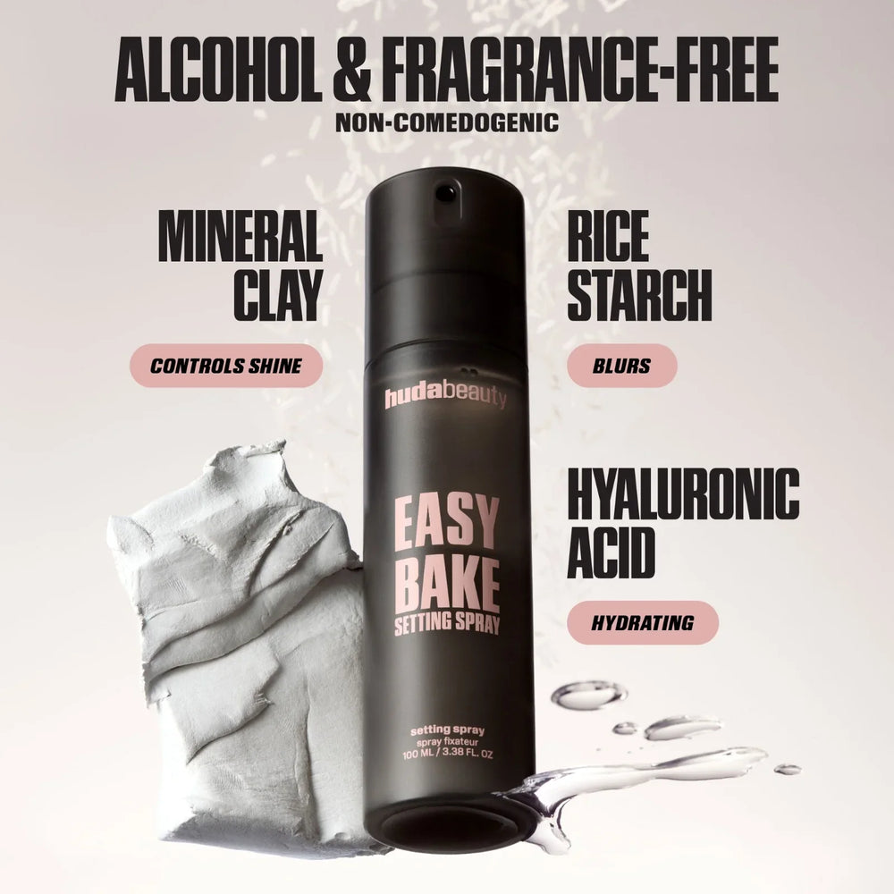 Huda Beauty - Easy Bake Blurring Setting Spray with 16-Hour Wear - 100ML Cosmia