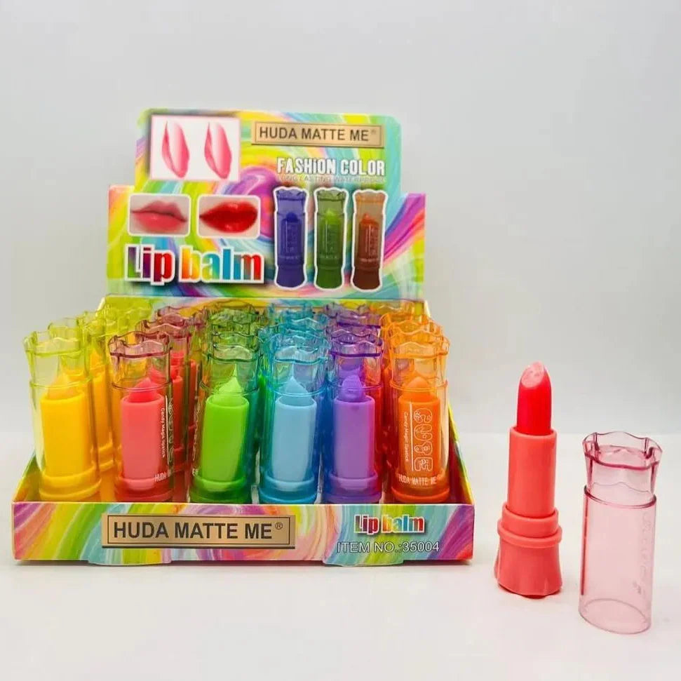 Huda Matte me Fashion Color Tinted Lip balm Huda Matte Me