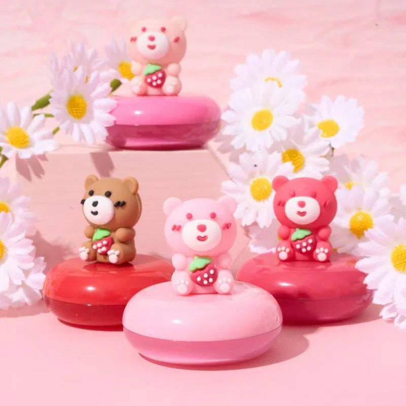 Hudamoji Cute Bear Lip Balm Huda Moji
