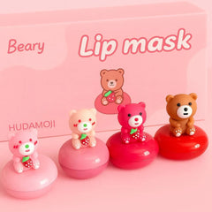 Hudamoji Cute Bear Lip Balm Huda Moji