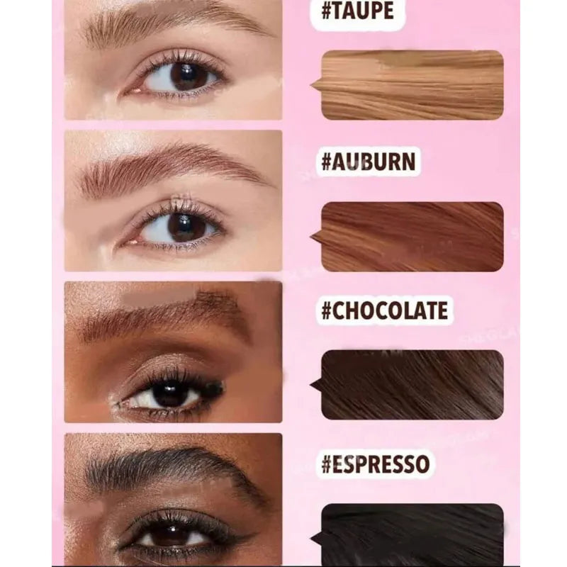 Huda moji Brow fection Angled Brush and Dip Liquid Eyebrow Gel Pen Huda Moji