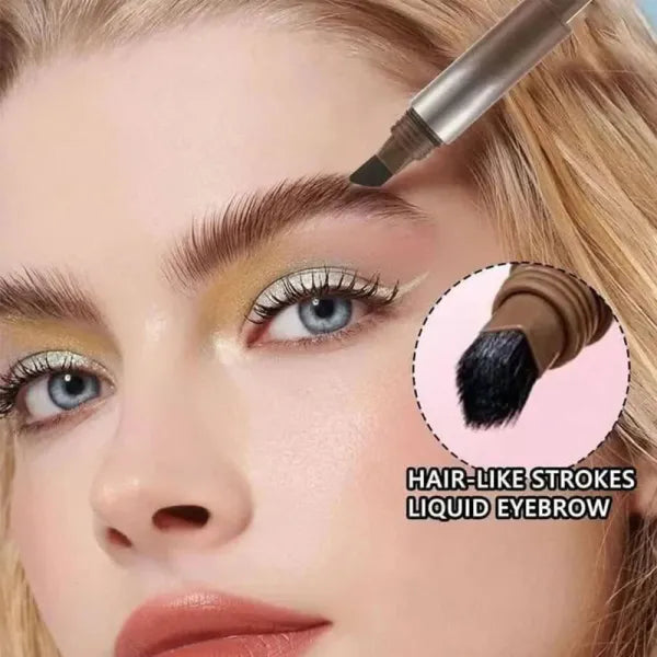 Huda moji Brow fection Angled Brush and Dip Liquid Eyebrow Gel Pen Huda Moji