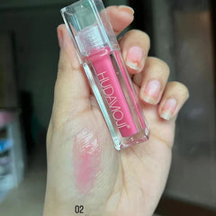 Hudamoji Glossy shiny Lip Gloss Huda Moji