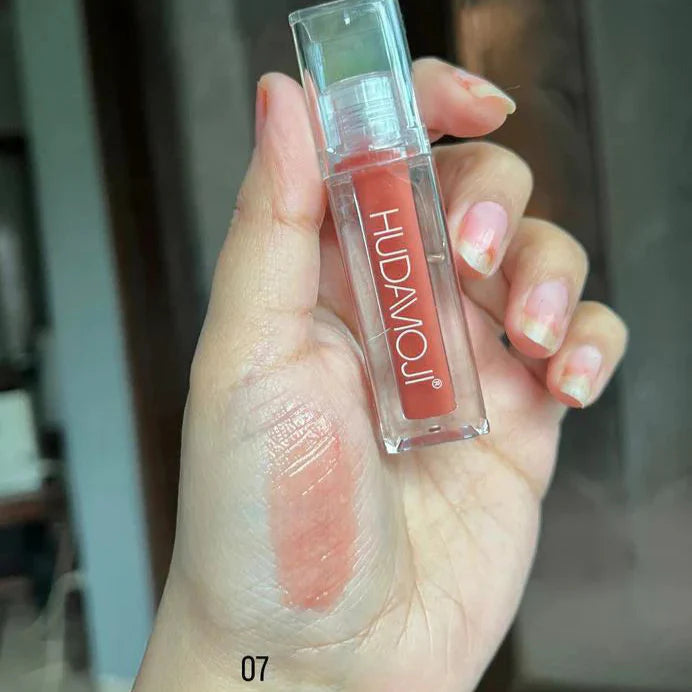 Hudamoji Glossy shiny Lip Gloss Huda Moji