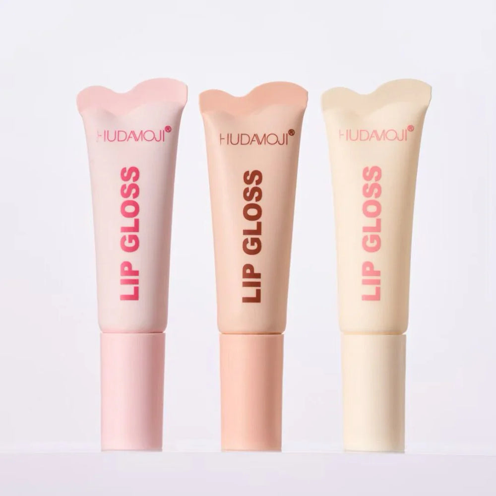 Hudamoji New Viral High Color Rendering Lip Gloss Huda Moji