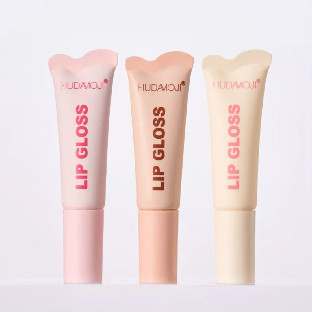 Hudamoji New Viral High Color Rendering Lip Gloss Huda Moji