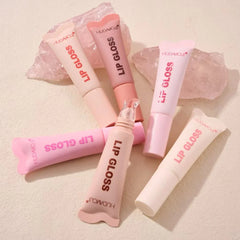 Hudamoji New Viral High Color Rendering Lip Gloss Huda Moji