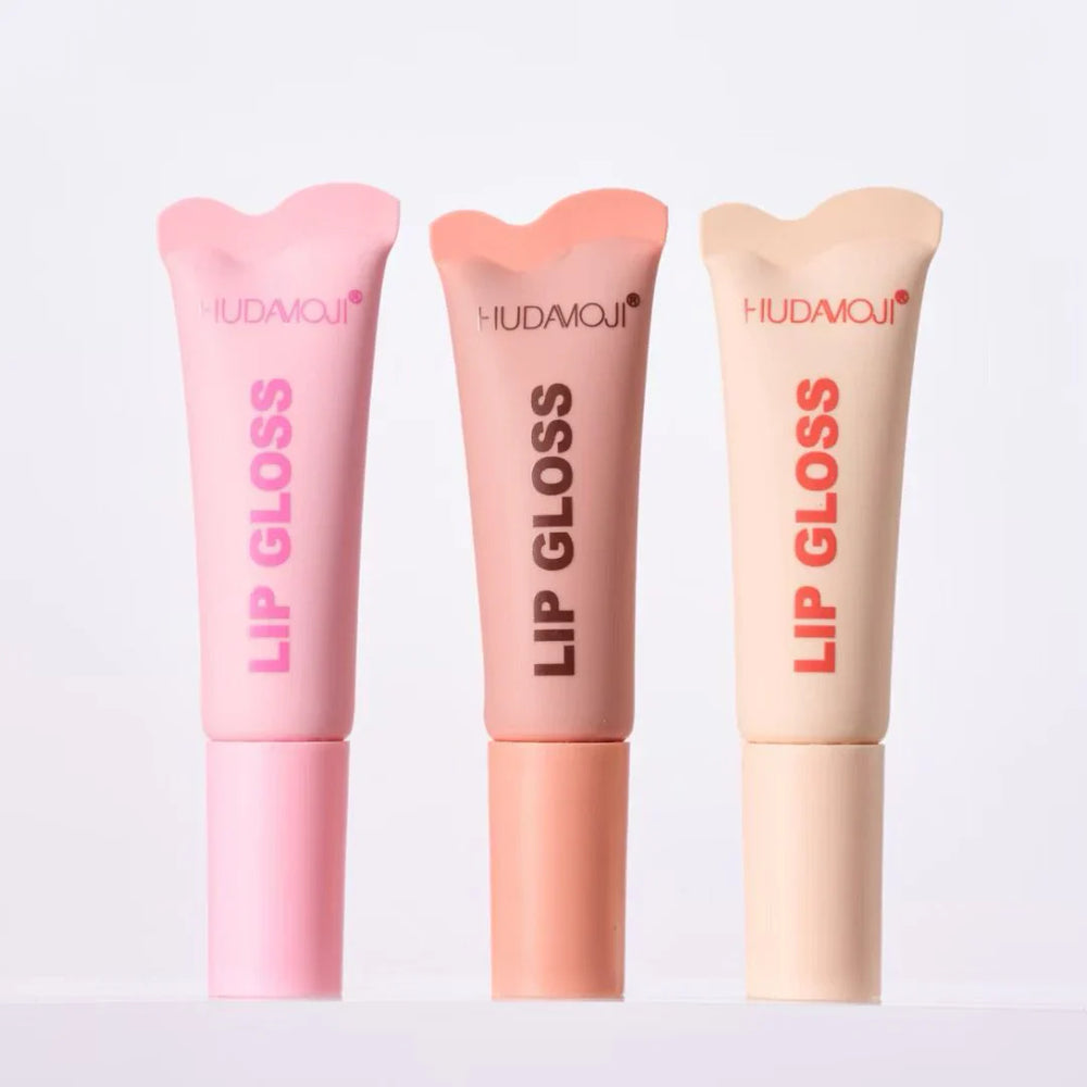 Hudamoji New Viral High Color Rendering Lip Gloss Huda Moji