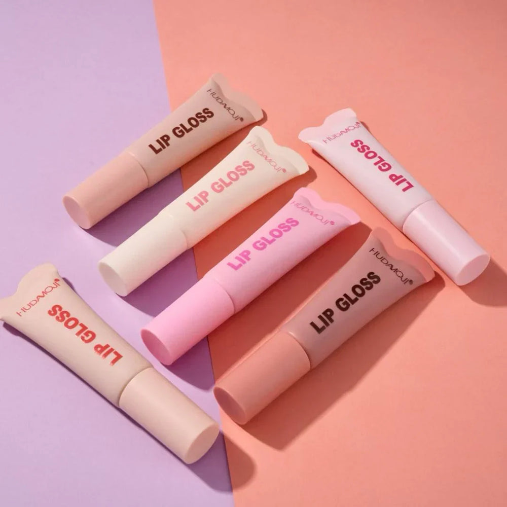 Hudamoji New Viral High Color Rendering Lip Gloss Huda Moji