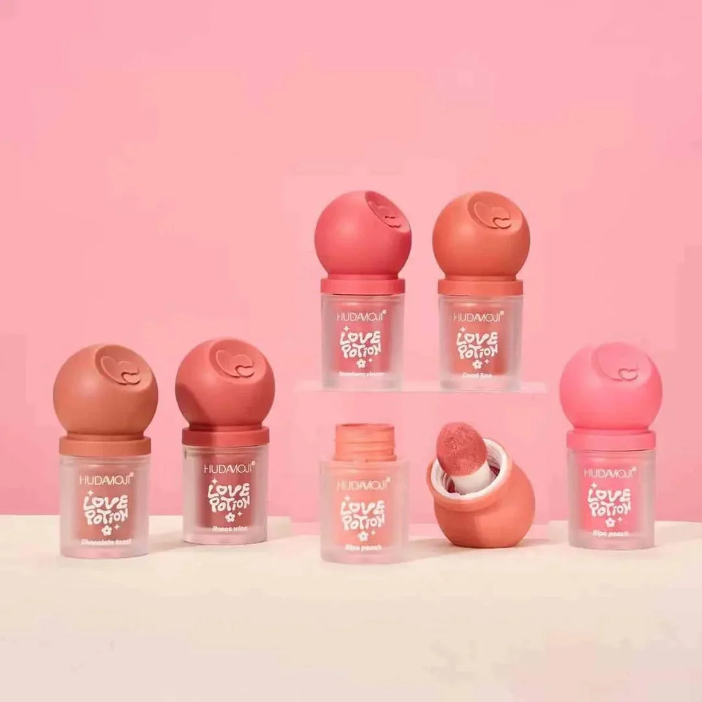 Hudamoji Love Potion Liquid Blusher Huda Moji