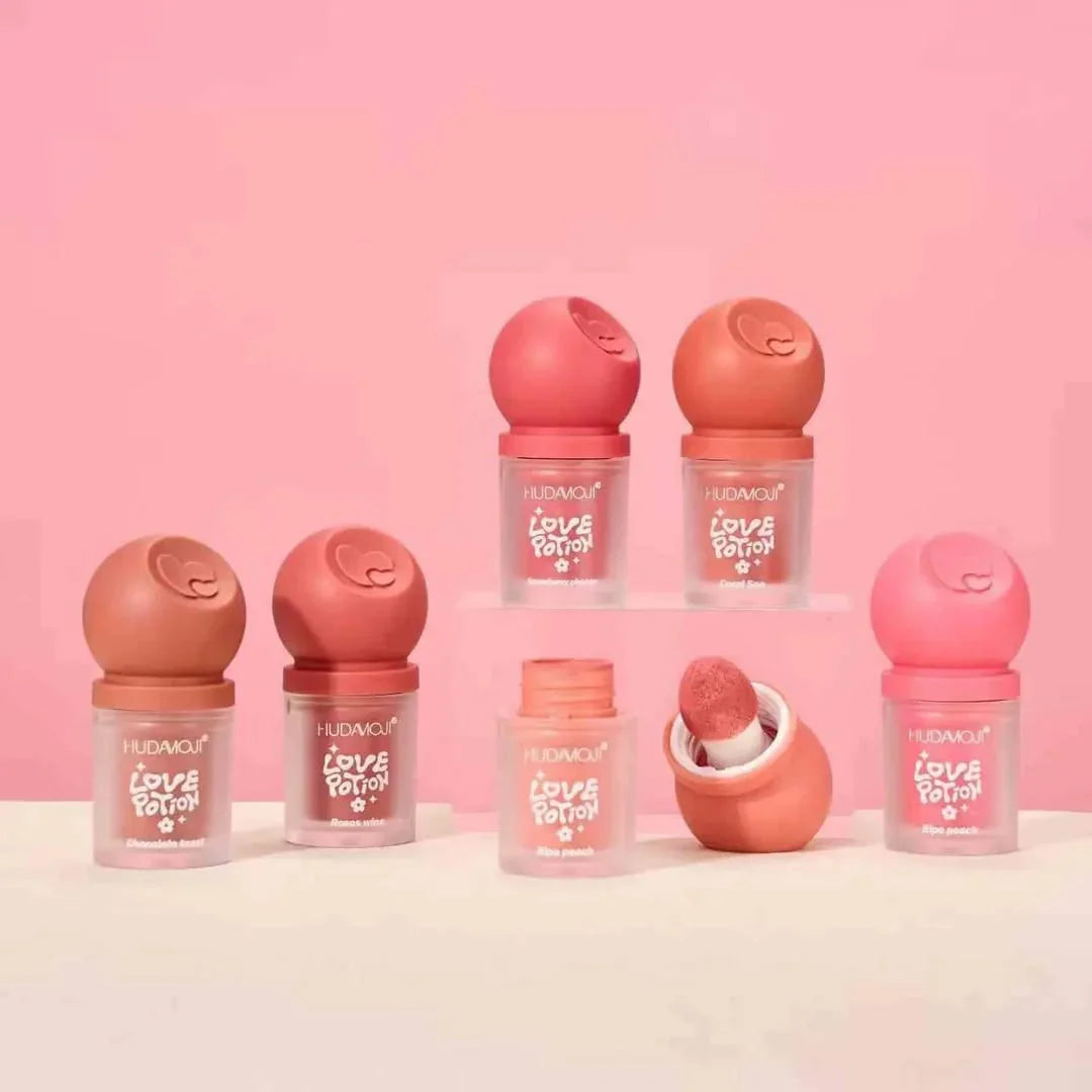 Hudamoji Love Potion Liquid Blusher Huda Moji