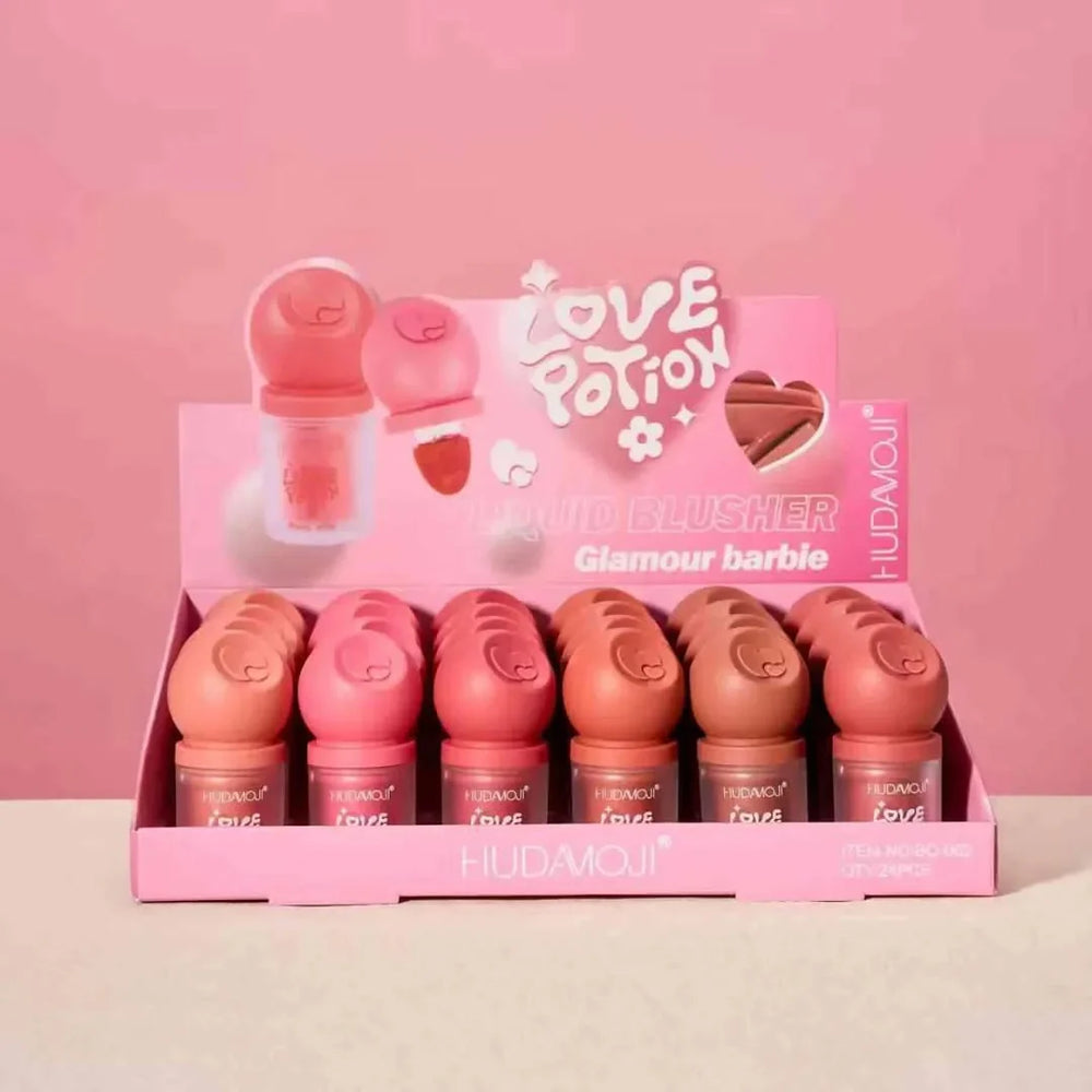 Hudamoji Love Potion Liquid Blusher Huda Moji