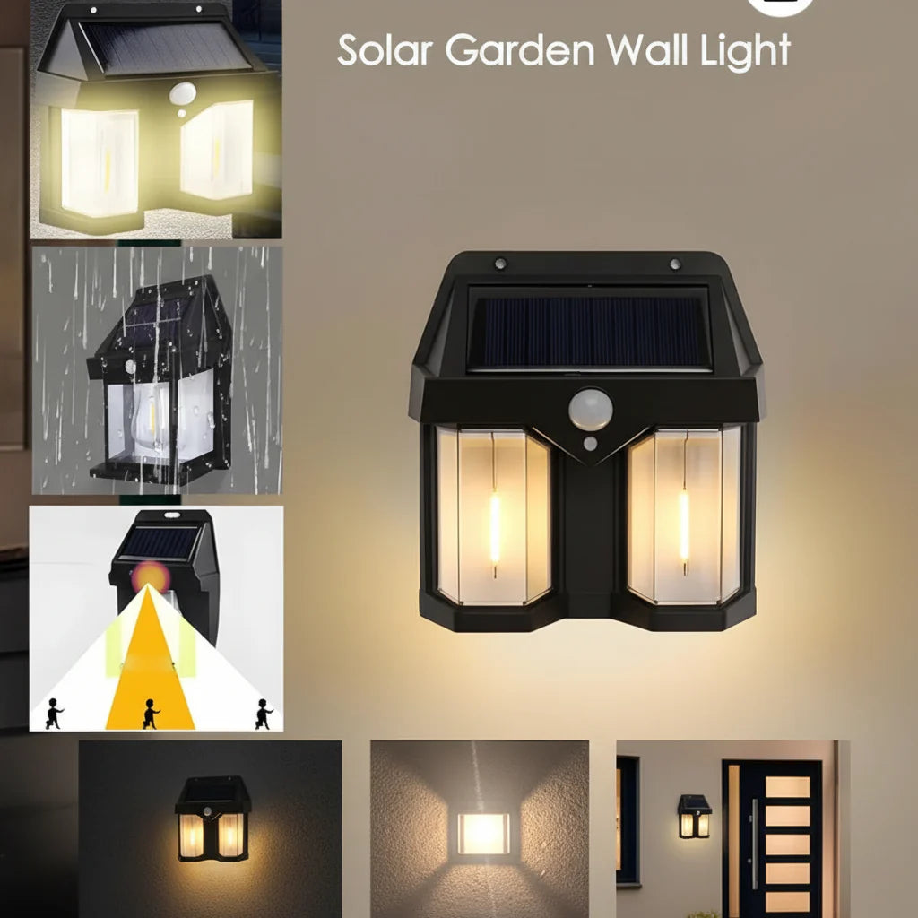 Solar LED Sensor LIGHT Cl 228 Human Body Induction Plus Light Operated Cosmia.pk