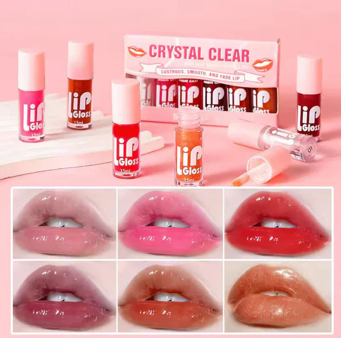 Huxia Beauty 6Pcs Korean Makeup Lip Oil Set Huxia Beauty