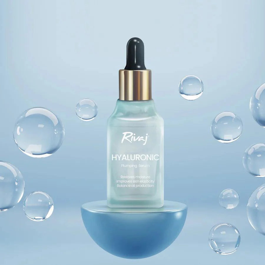 Rivaj Hyaluronic Acid Hydrating Face Serum - 30ml Rivaj