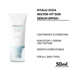 Skin1004 - Madagascar Centella Hyalu-Cica Water-Fit Sun Serum SPF 50+ PA++++ - 50ml SKIN1004