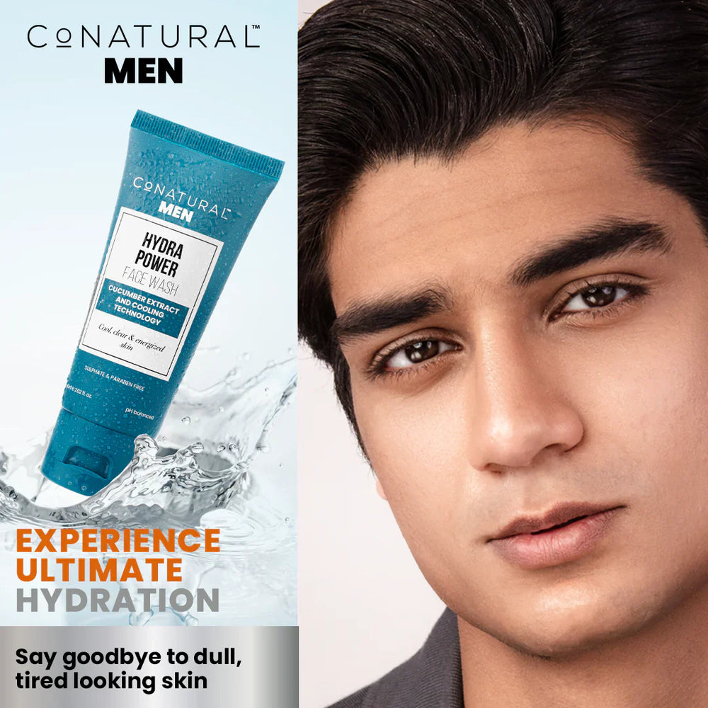 CoNatural Hydra Power Facewash - 60ml Co-Natural