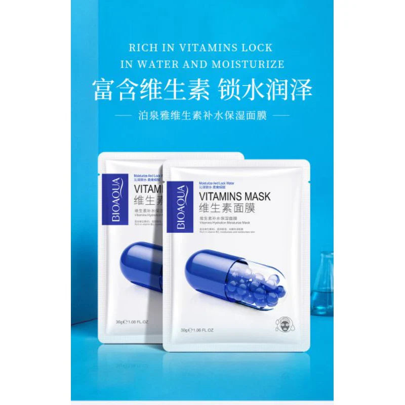 BIOAQUA Vitamins Hydration Moisture Face Mask Sheet Bioaqua