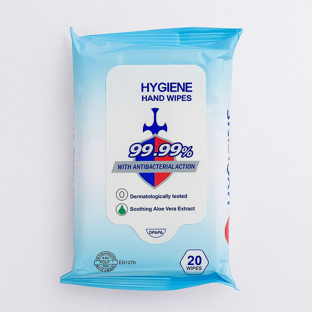 Hygiene Hand Wipes - 20 Wipes Cosmia.pk