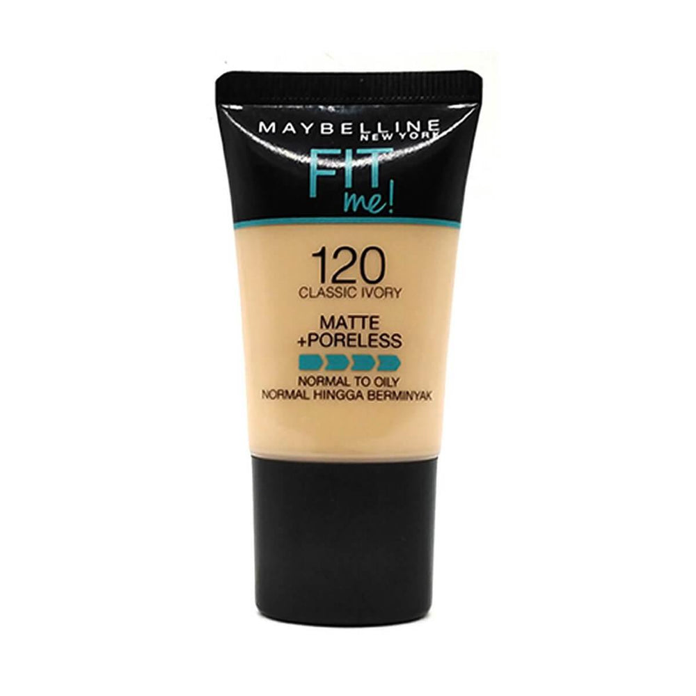 New York Fitme Maybelline Matte Poreless Foundation Tube Maybelline