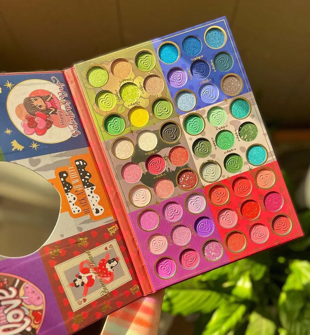 IGOODCO - 54 Colors Anime Exquisite Matte & Shimmer Eyeshadow Palette Igoodco