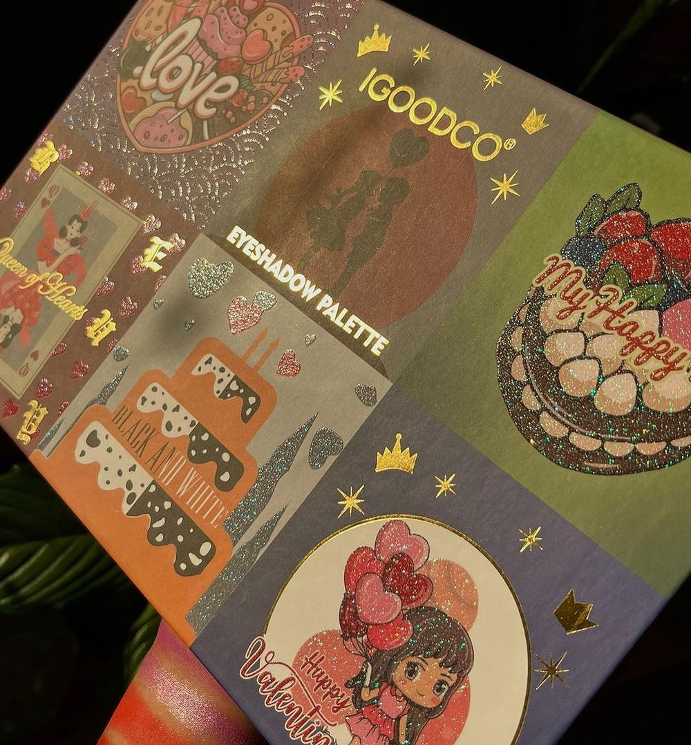 IGOODCO - 54 Colors Anime Exquisite Matte & Shimmer Eyeshadow Palette Igoodco