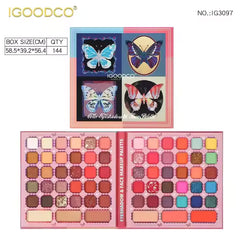 IGOODCO 66 Color Eyeshadow & Face Makeup Palette Igoodco