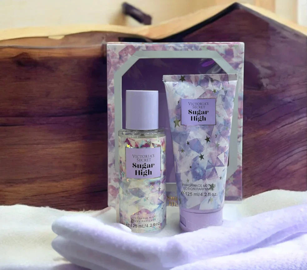 Victoria Secret Sugar High Body Lotion & Mist Set (125ml Each) Victoria's Secret